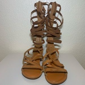 womens wide gladiator sandals